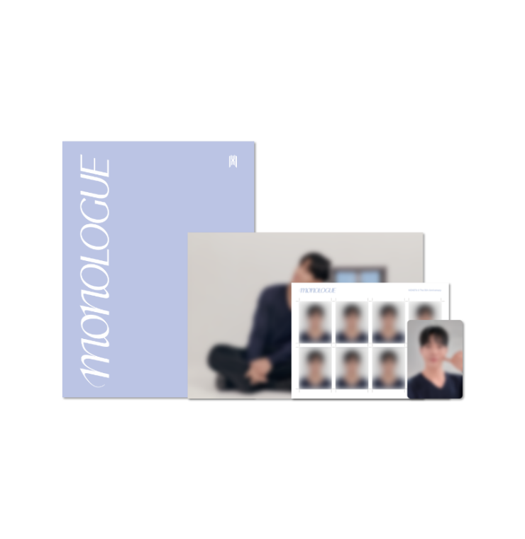MONSTA X - monsta x pop-up monologue photo kit a 1