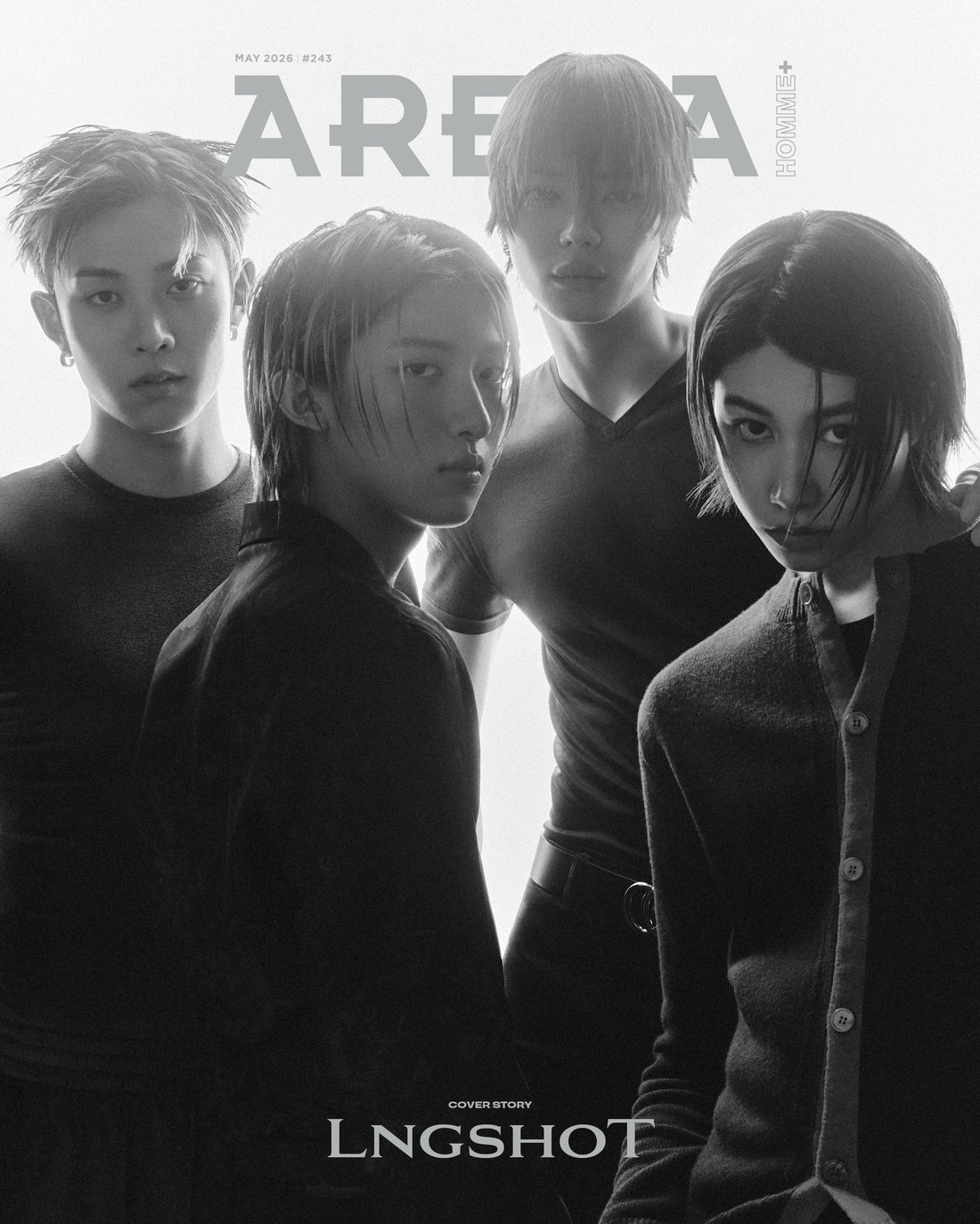 Arena Homme+ May 2026 – LNGSHOT Cover (B Ver.)