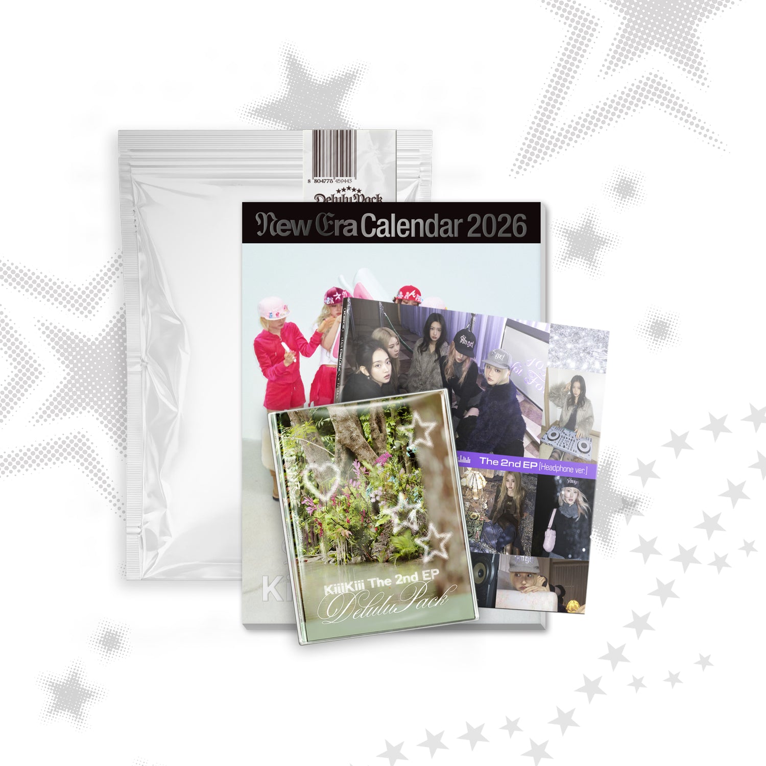 KIIIKIII (키키) – Delulu Pack (2. EP-Album) [Headphone Ver.]