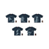 CORTIS - photo t-shirt (navy) 1