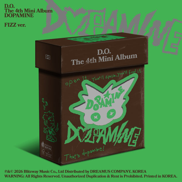[POB] D.O - DOPAMINE (The 4th Mini Album) [FIZZ/POP Ver.] [RANDOM]