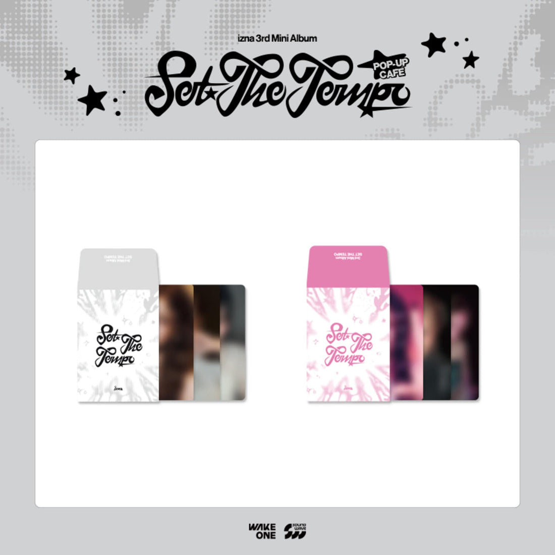 IZNA - *2nd open* izna - pop-up store [set the tempo] md 01. random trading photo card set 2