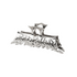 PLAVE - born savage metal hair claw clip 1