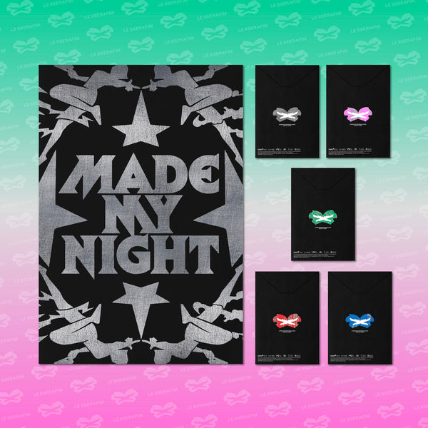 [POB] LE SSERAFIM - Made My Night (2nd Single Album) [COMPACT Ver.] [RANDOM]