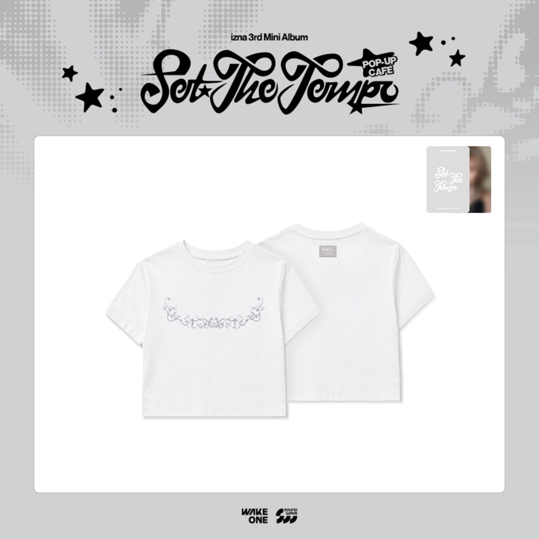 IZNA - *2nd open* izna - pop-up store [set the tempo] md 12. crop t-shirt (crop top) 1