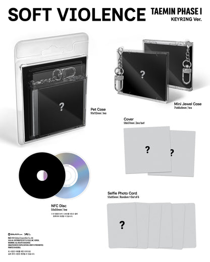 TAEMIN - PHASE I : Soft Violence [KEYRING Ver.]