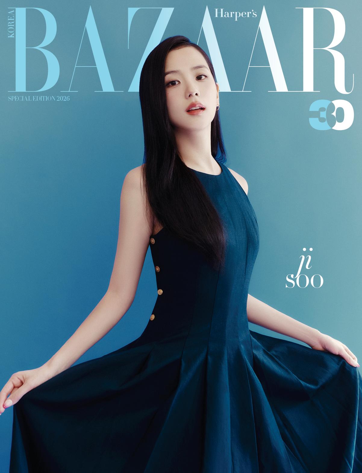 BLACKPINK (블랙핑크) BAZAAR 2026 Special Edition (Cover JISOO) (A Ver.)