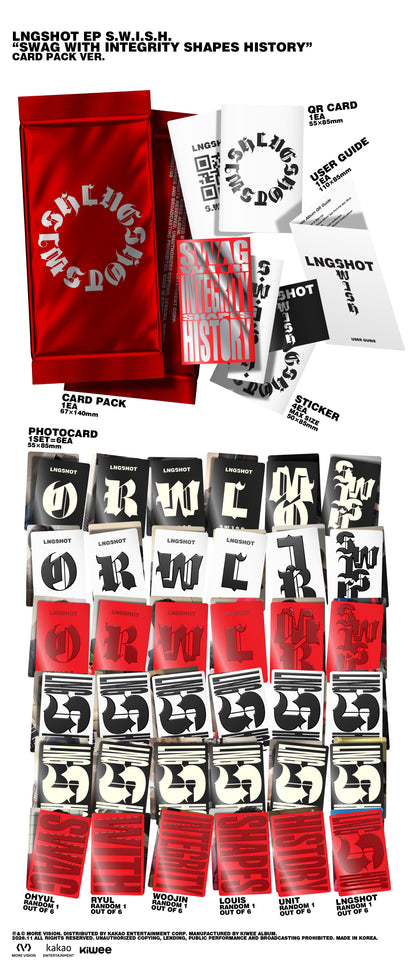 LNGSHOT (롱샷) - S.W.I.S.H. (EP) [Card Pack Ver.]