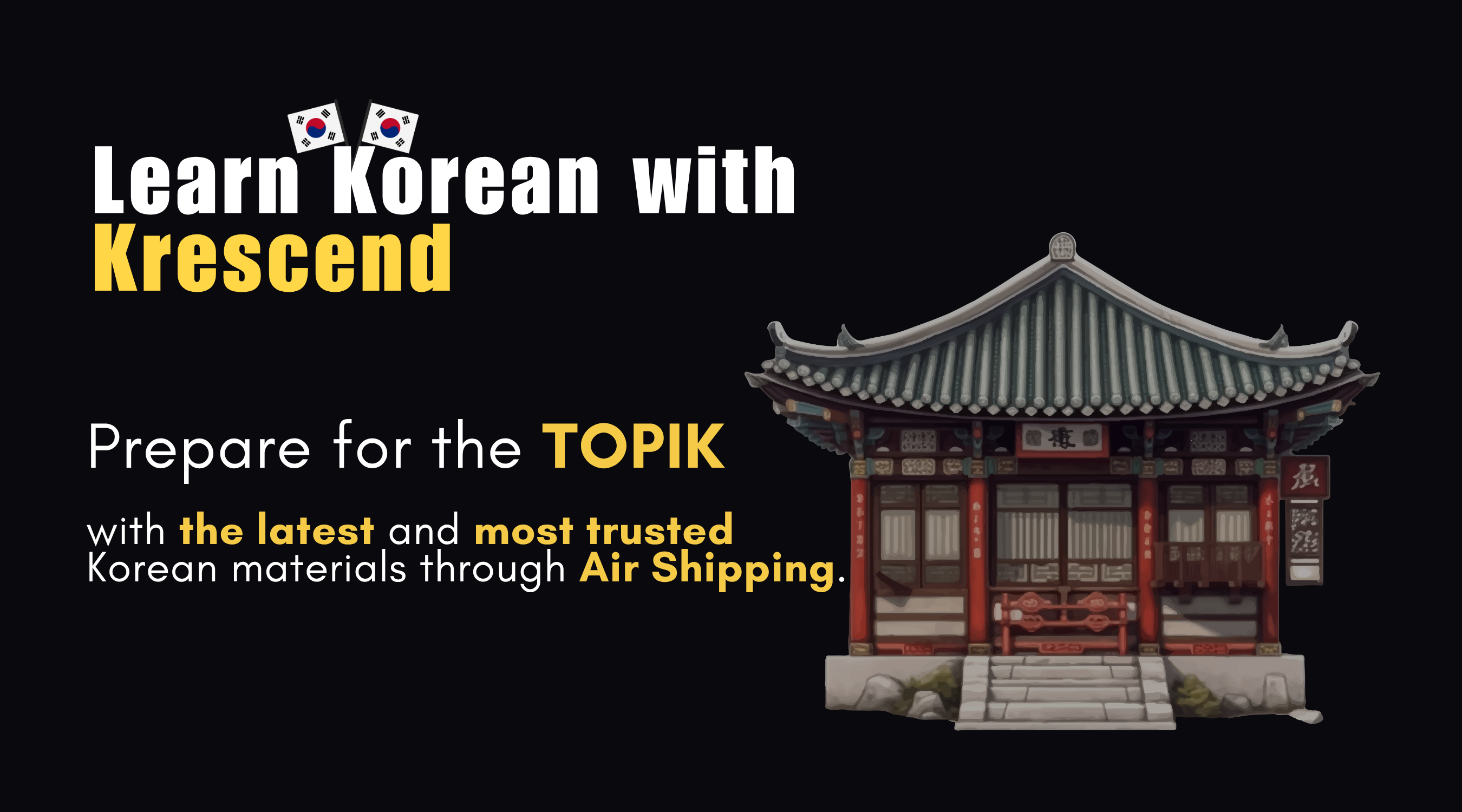 Learn korean with krescend topik