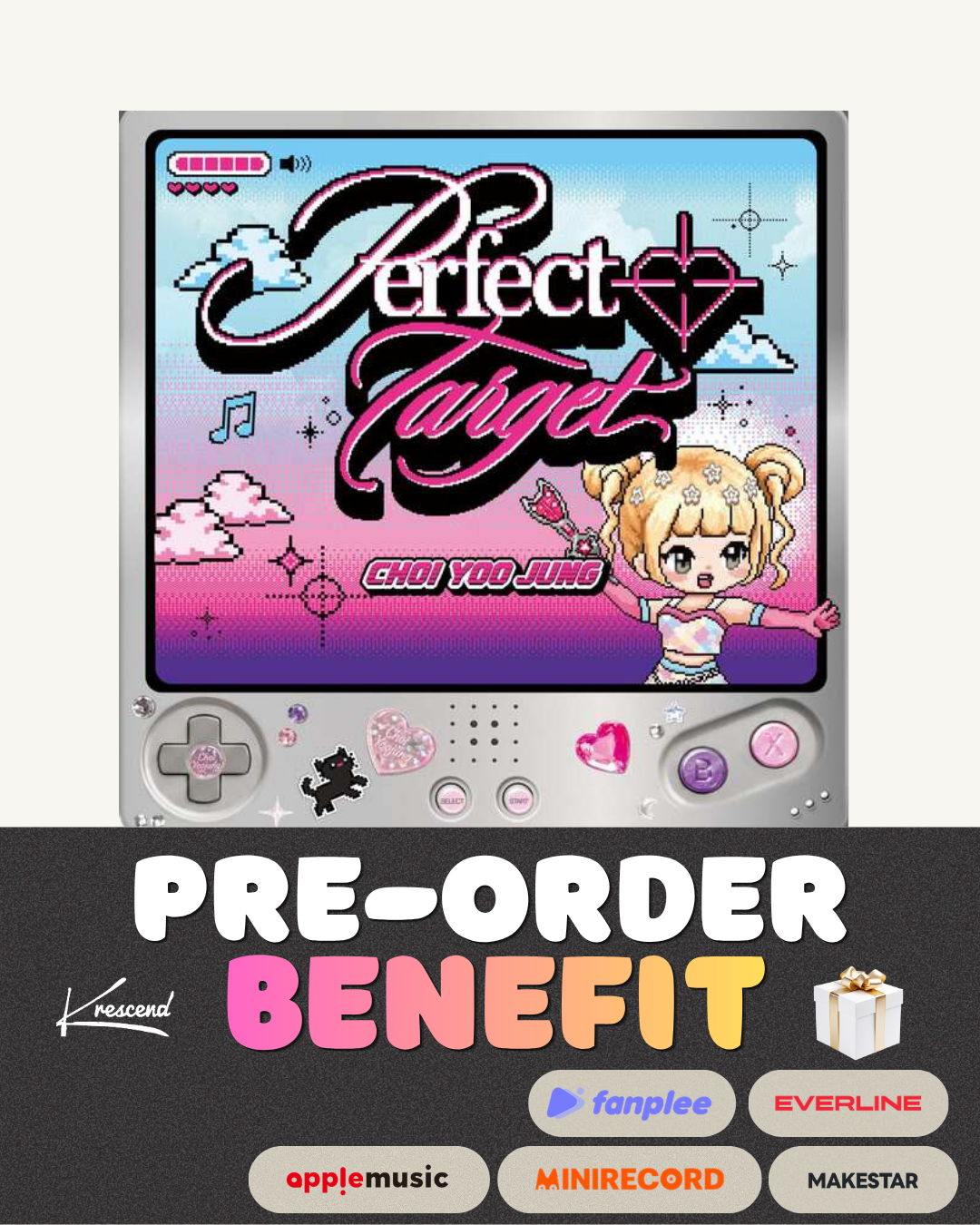 [POB] CHOI YOOJUNG - Perfect Target (2nd Single Album)