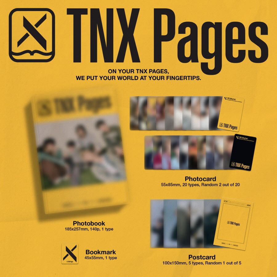TNX - PHOTOBOOK TNX Pages