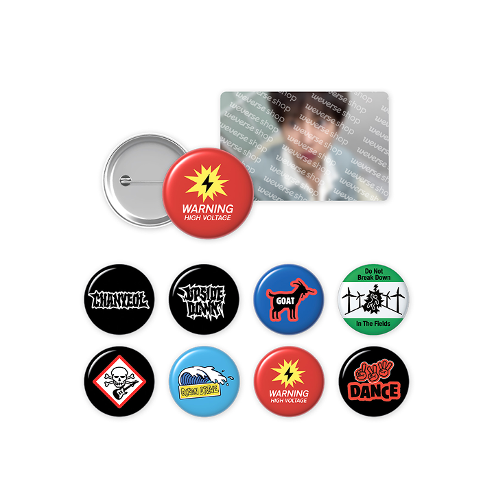 EXO - pin button set 1