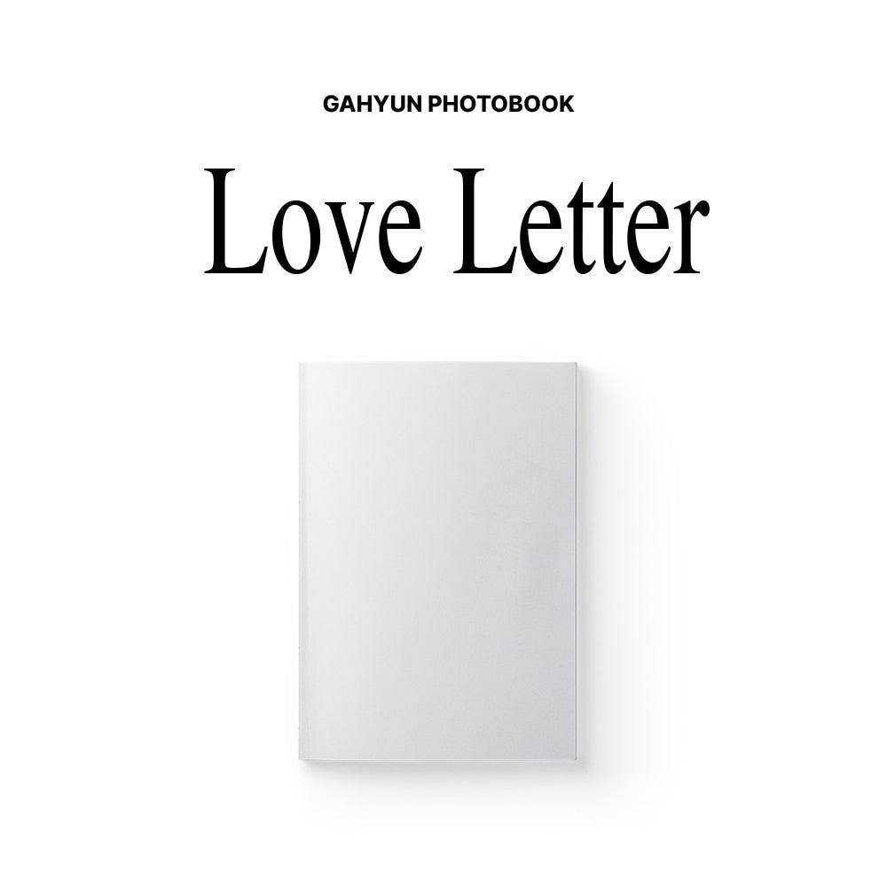 GAHYUN PHOTOBOOK [Love Letter]