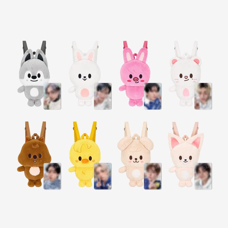 STRAY KIDS - skzoo plush backpack - stay in our little house 1