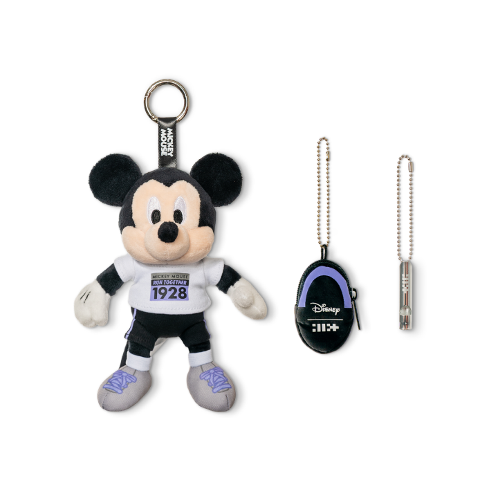 ILLIT - disneyㅣillit mickey mouse whistle plush keyring 1