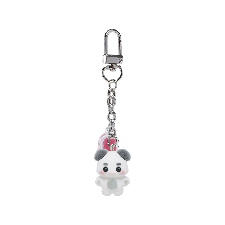 NCT127 - som-moong-chill flocky fanlight keyring 1