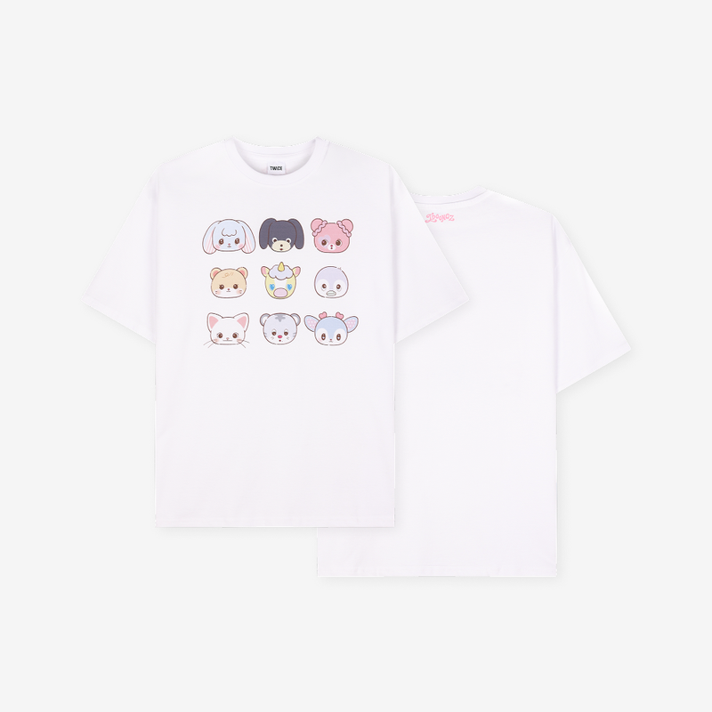 TWICE - t-shirt (white) the thrill 1
