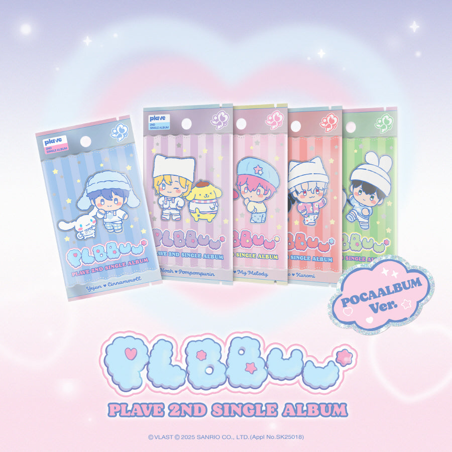 PLAVE - PLBBUU (2nd Single Album) POCAALBUM Ver.