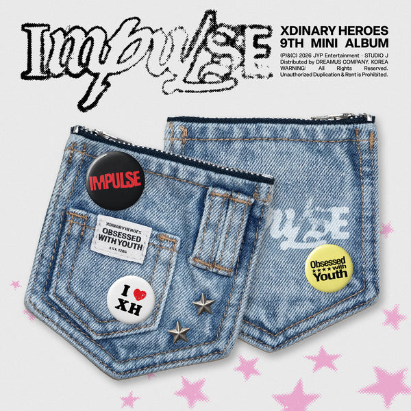 XDINARY HEROES - IMPULSE [DENIM POUCH Ver.]