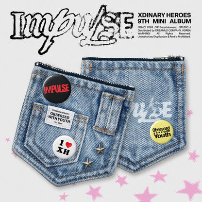 XDINARY HEROES - IMPULSE [DENIM POUCH Ver.]