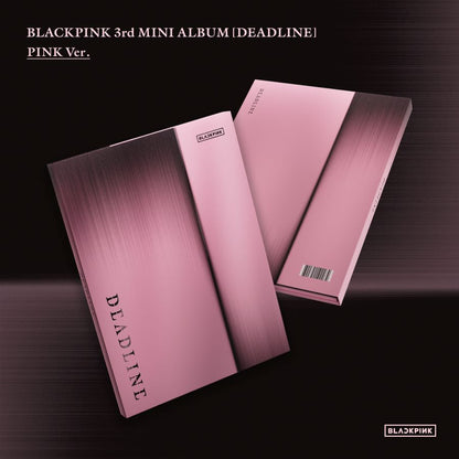 Pink Ver. BLACKPINK – DEADLINE (3rd MINI ALBUM)