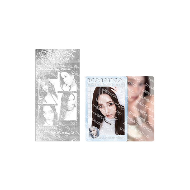 AESPA - random trading card set (x ver.) 1
