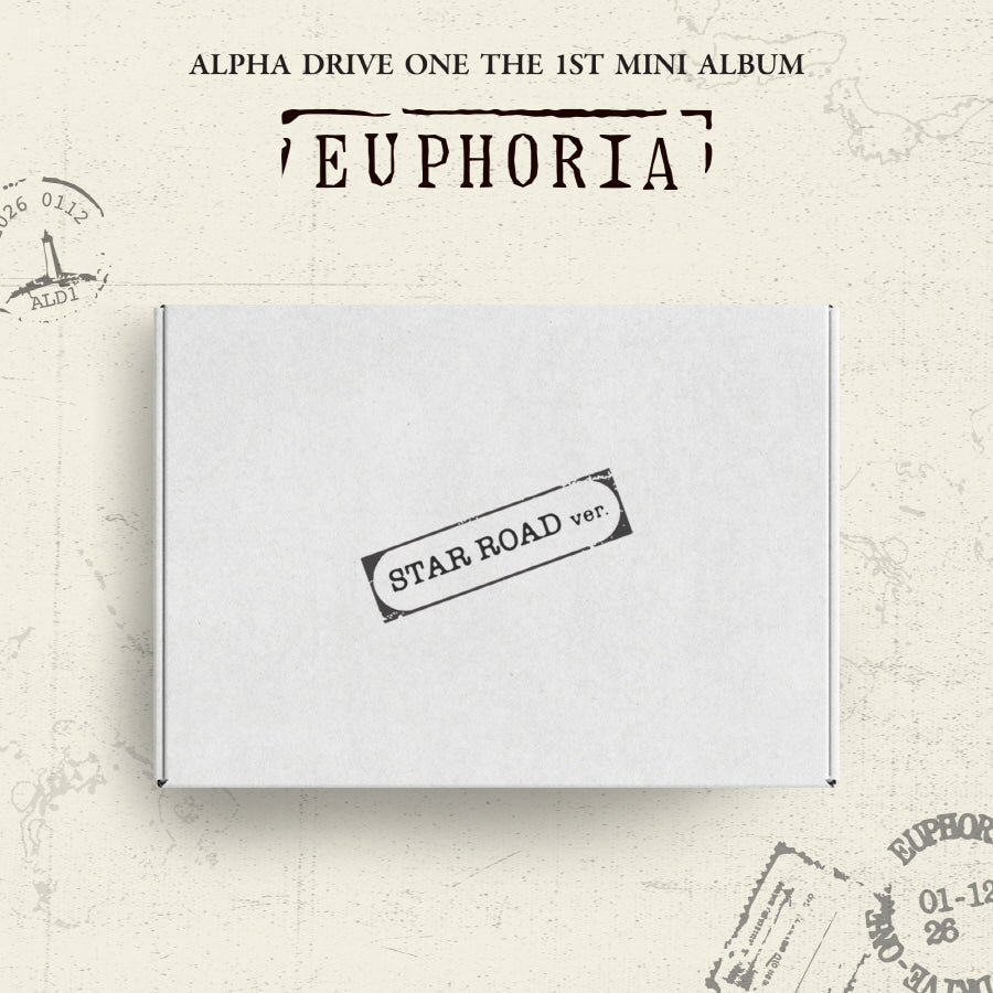 (STAR ROAD ver.) ALPHA DRIVE ONE – EUPHORIA (1st Mini Album) / ALD1
