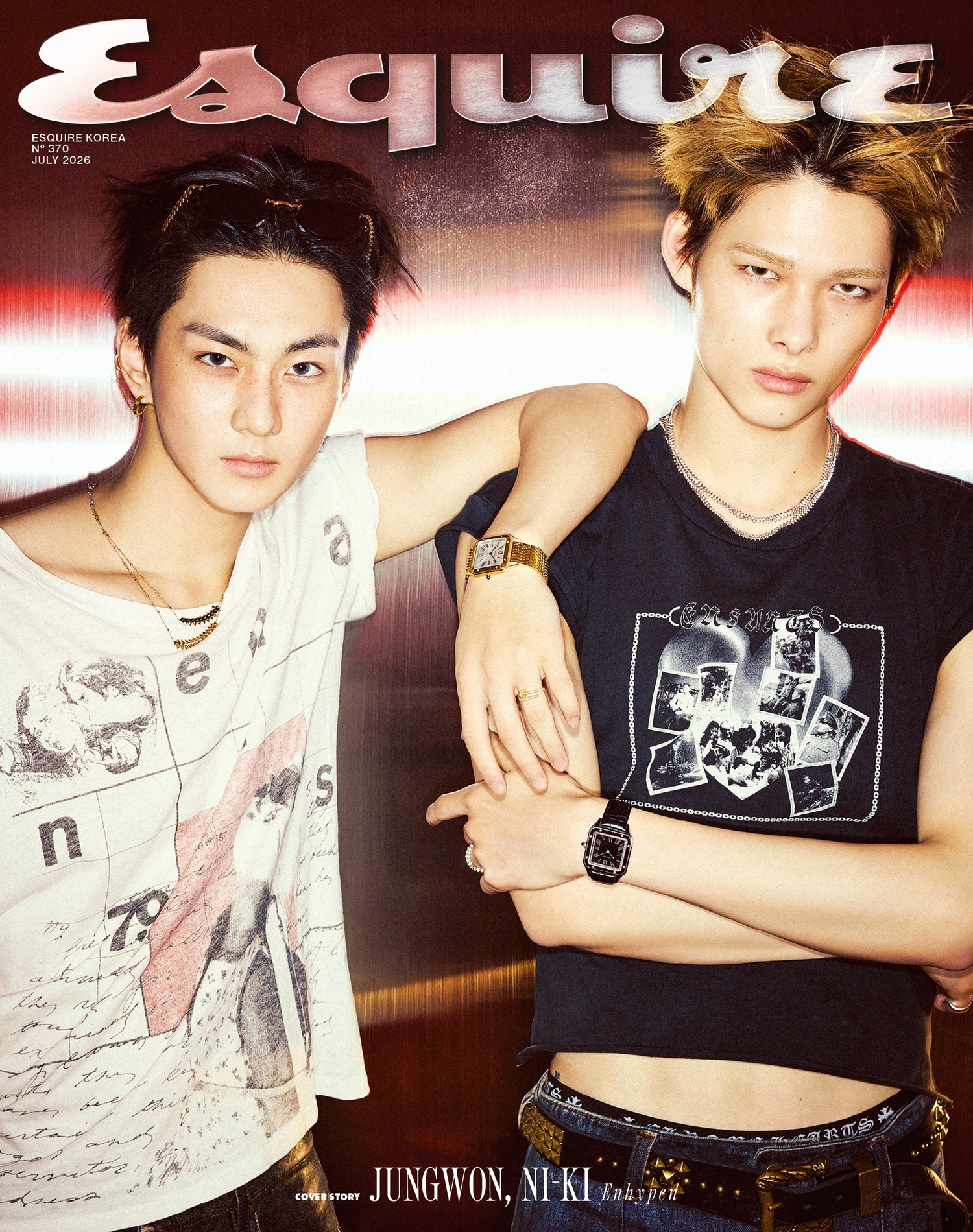 [MAGAZINE] ENHYPEN - Esquire (2026 July) [CHOOSE]