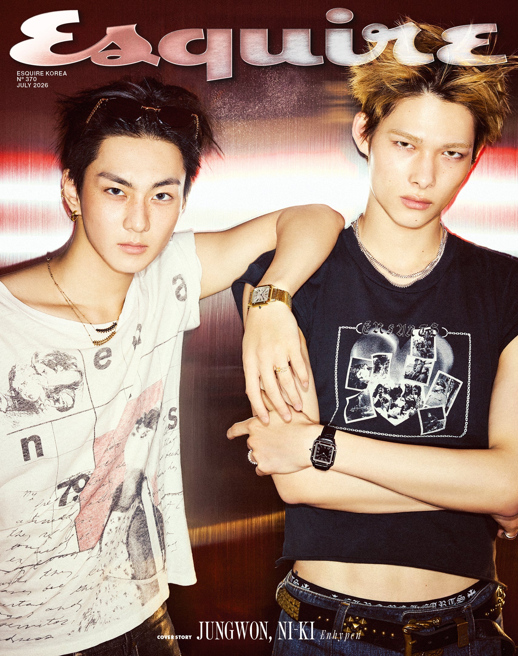 [MAGAZINE] ENHYPEN - Esquire (2026 July) [CHOOSE]