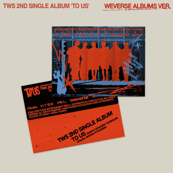 TWS - TO US (2nd Single Album) [Weverse Albums Ver.]