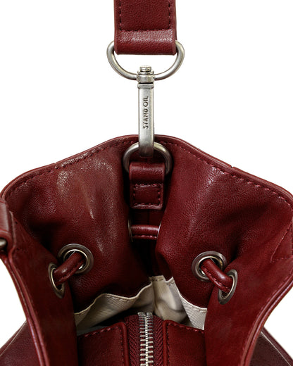 STAND OIL - breezy bag mini / red wine 22