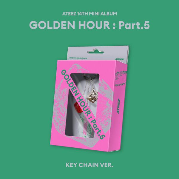 ATEEZ - GOLDEN HOUR : Part.5 (Limited Stocks) [KEY CHAIN Ver.]