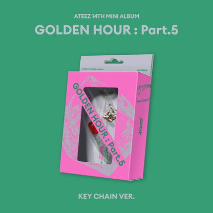 ATEEZ - GOLDEN HOUR : Part.5 (Limited Stocks) [KEY CHAIN Ver.]