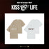KISS OF LIFE - kiss of life - 3rd single "sweat" pop-up md 12. mlb x kiof sweat semi overfit short-sleeve t-shirt (mlb x kiof sweat overfit short t-shirts) 1