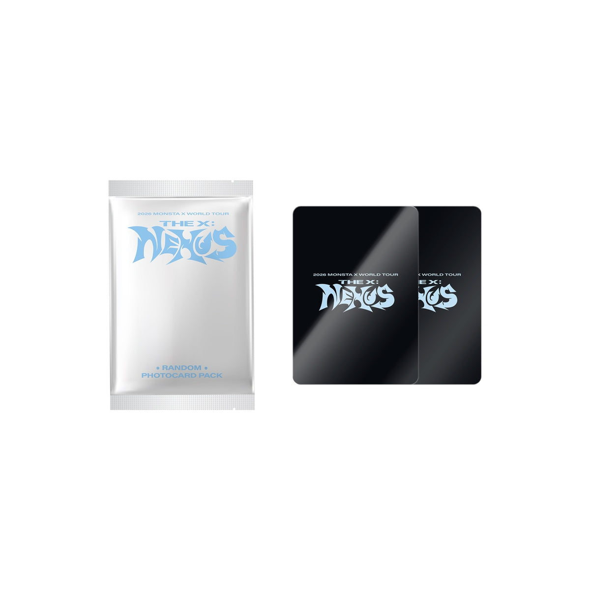 MONSTA X - 2026 world tour the x : nexus random photo card pack 1