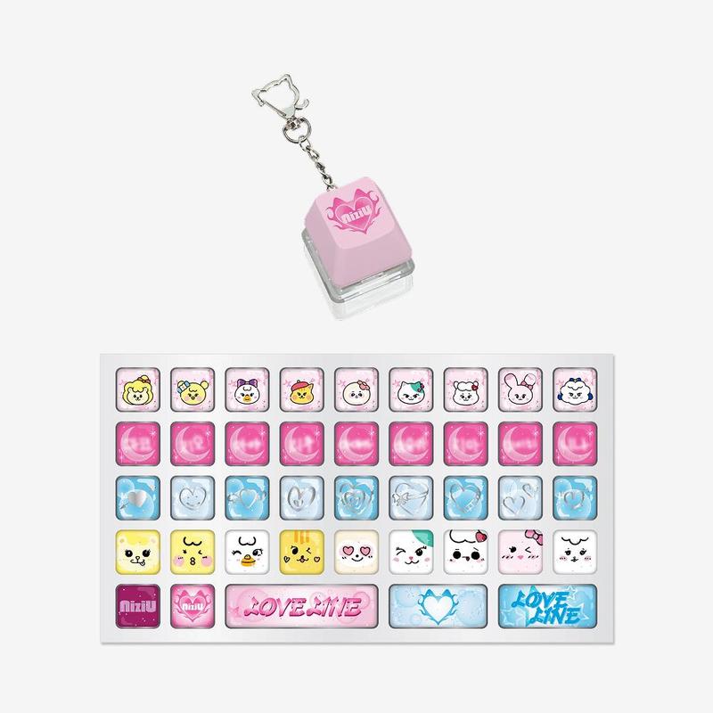 NIZIU - keyboard deco set - love line 1