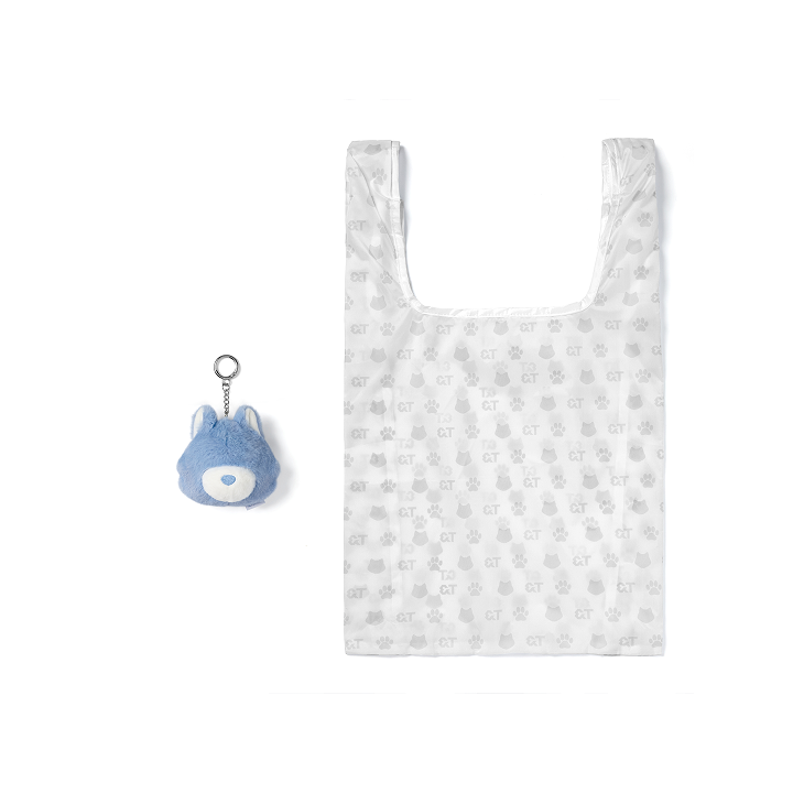 &amp;TEAM - baby wolf face keyring 1