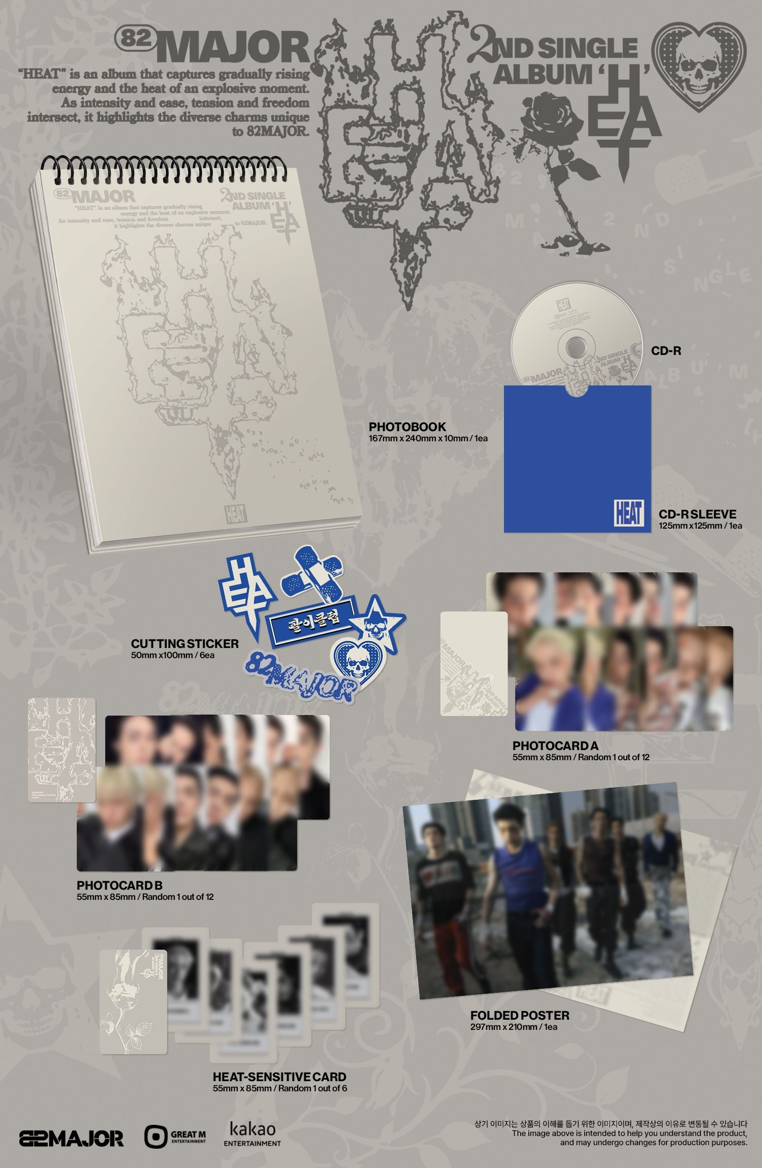 82MAJOR - HEAT [PHOTOBOOK Ver.]