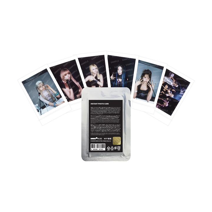LE SSERAFIM - instant photo card 1