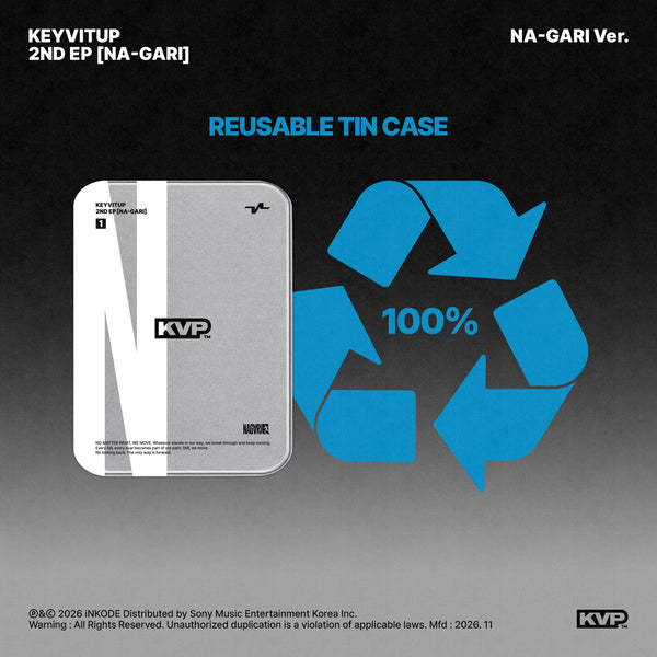 KEYVITUP - NA-GARI (2ND EP) [NA-GARI Ver.] [RANDOM]