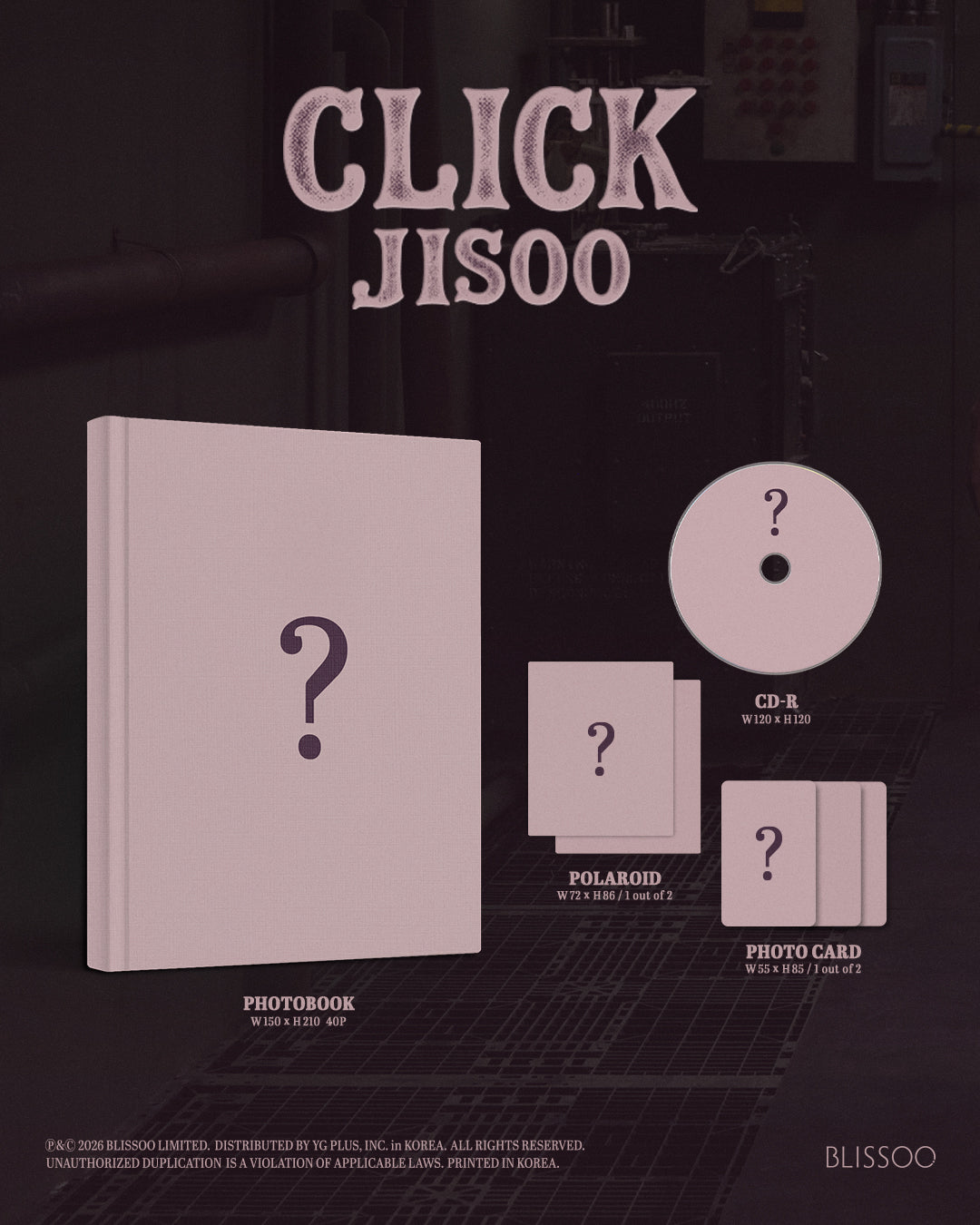 Jisoo - CLICK [PHOTOBOOK Ver.]