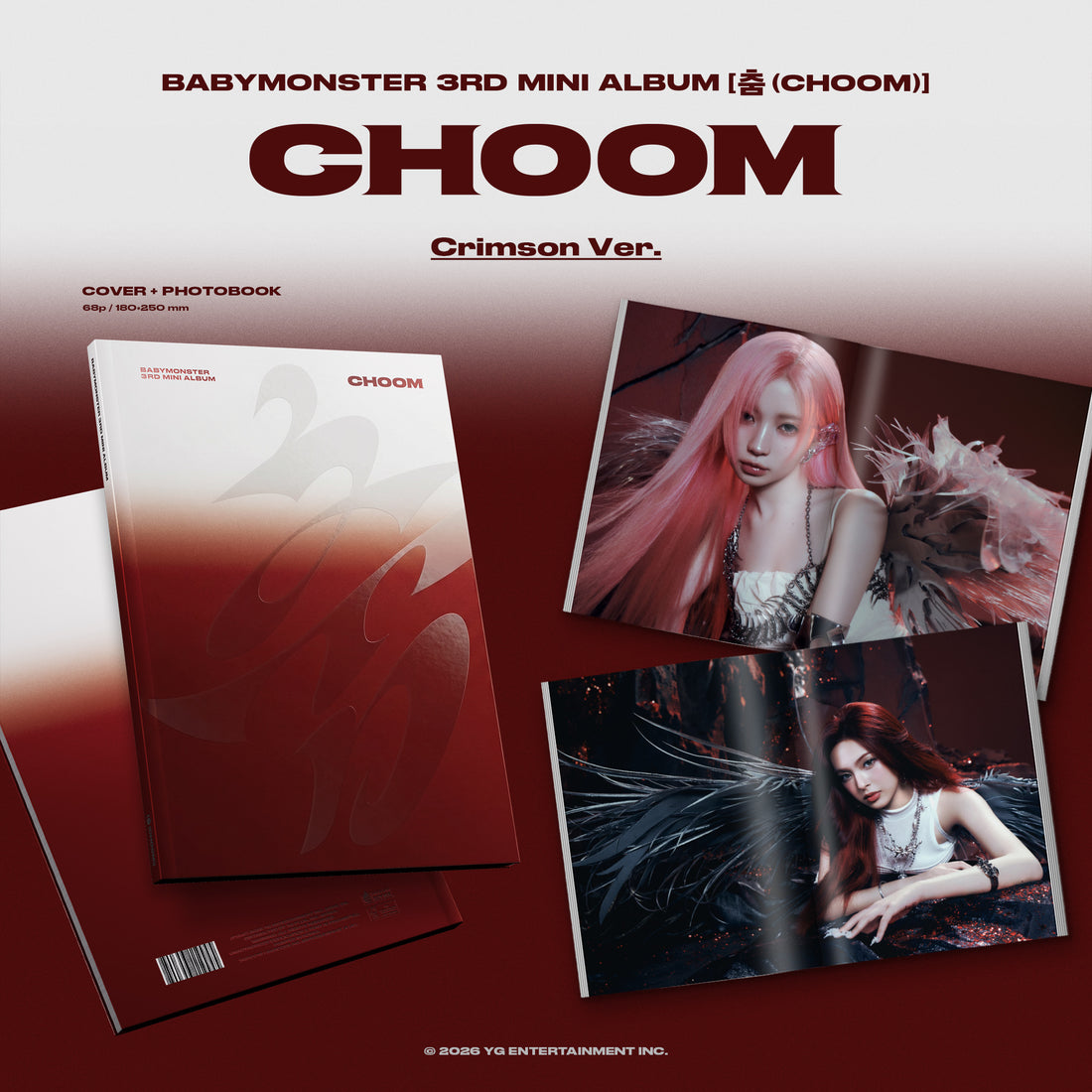 BABYMONSTER (베이비몬스터) [춤 (CHOOM)] (3rd MINI ALBUM)