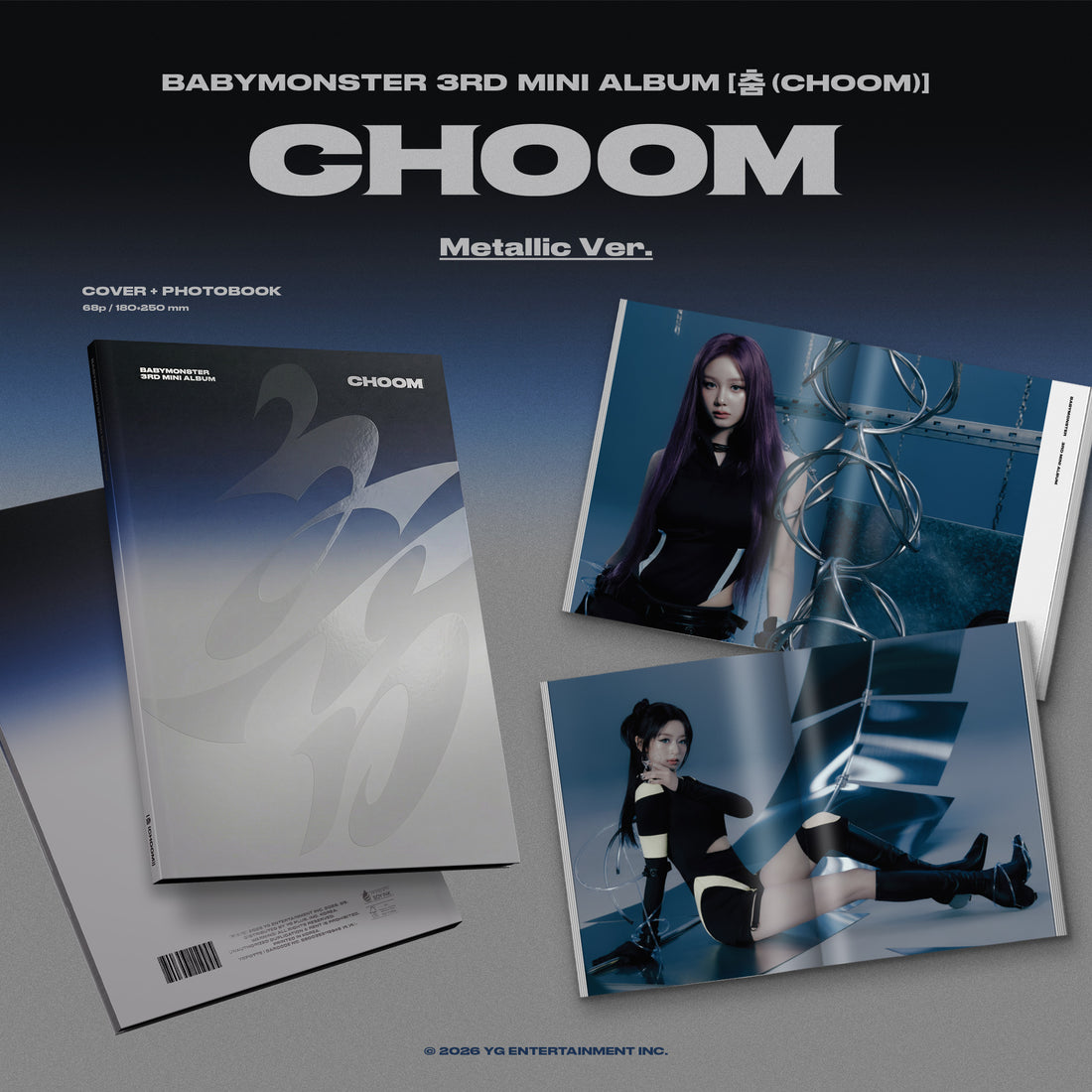 BABYMONSTER (베이비몬스터) [춤 (CHOOM)] (3rd MINI ALBUM)