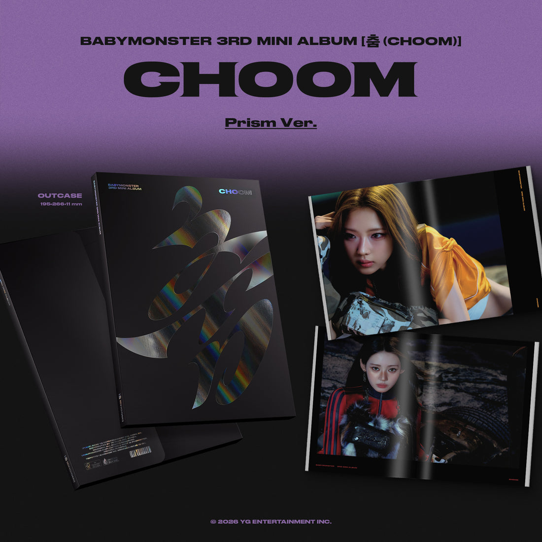 BABYMONSTER (베이비몬스터) [춤 (CHOOM)] (3rd MINI ALBUM)