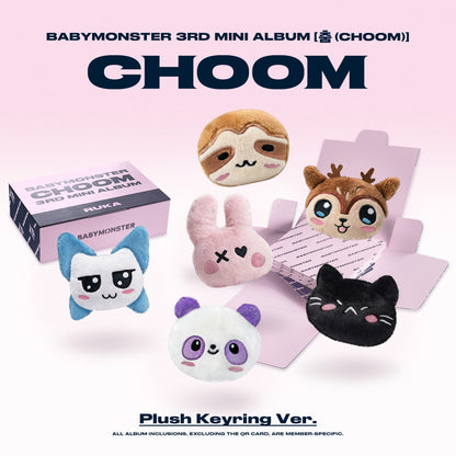 BABYMONSTER CHOOM Plush Keyring Ver. (3rd MINI ALBUM)