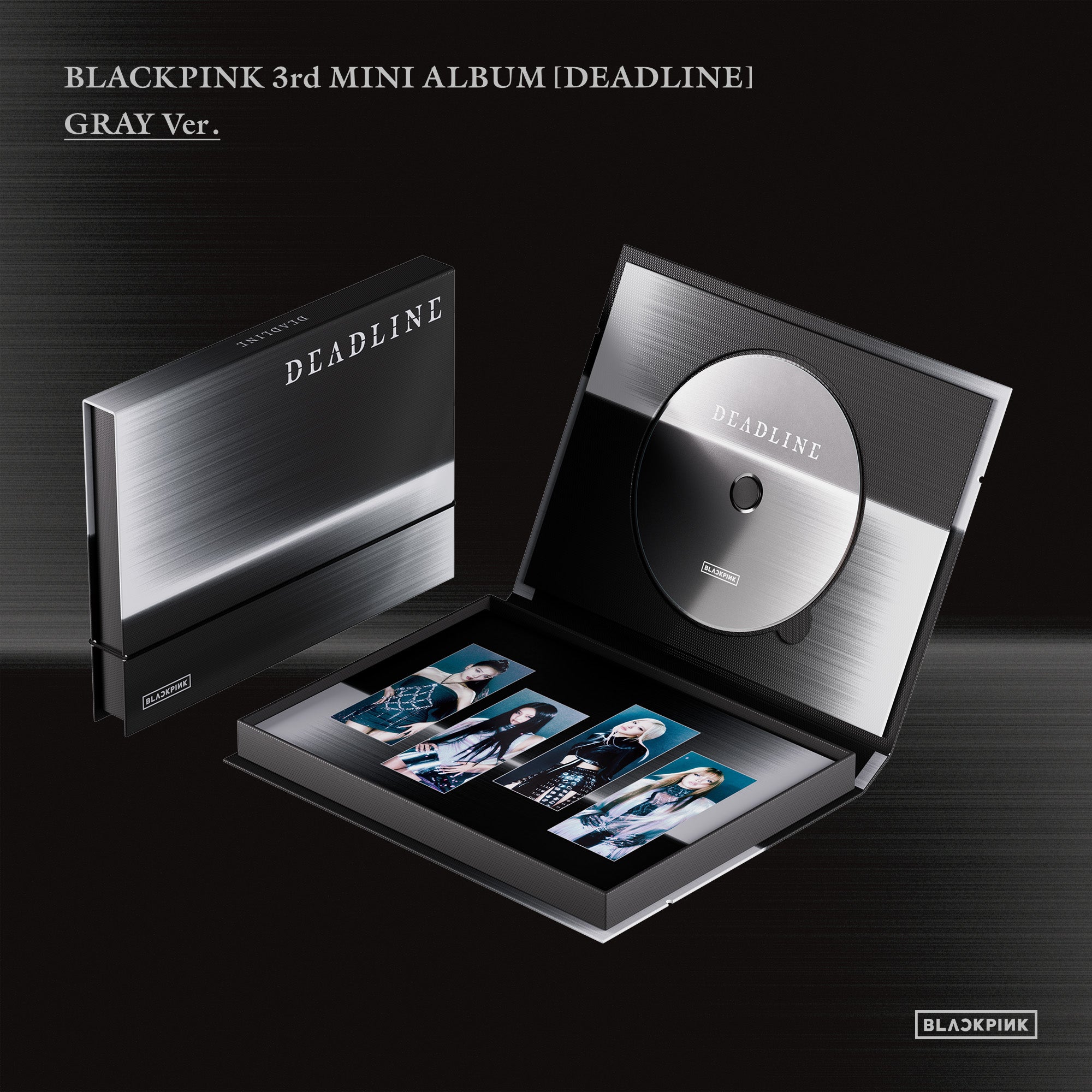 BLACKPINK – DEADLINE (3rd Mini Album) [Gray Ver.] – Krescend