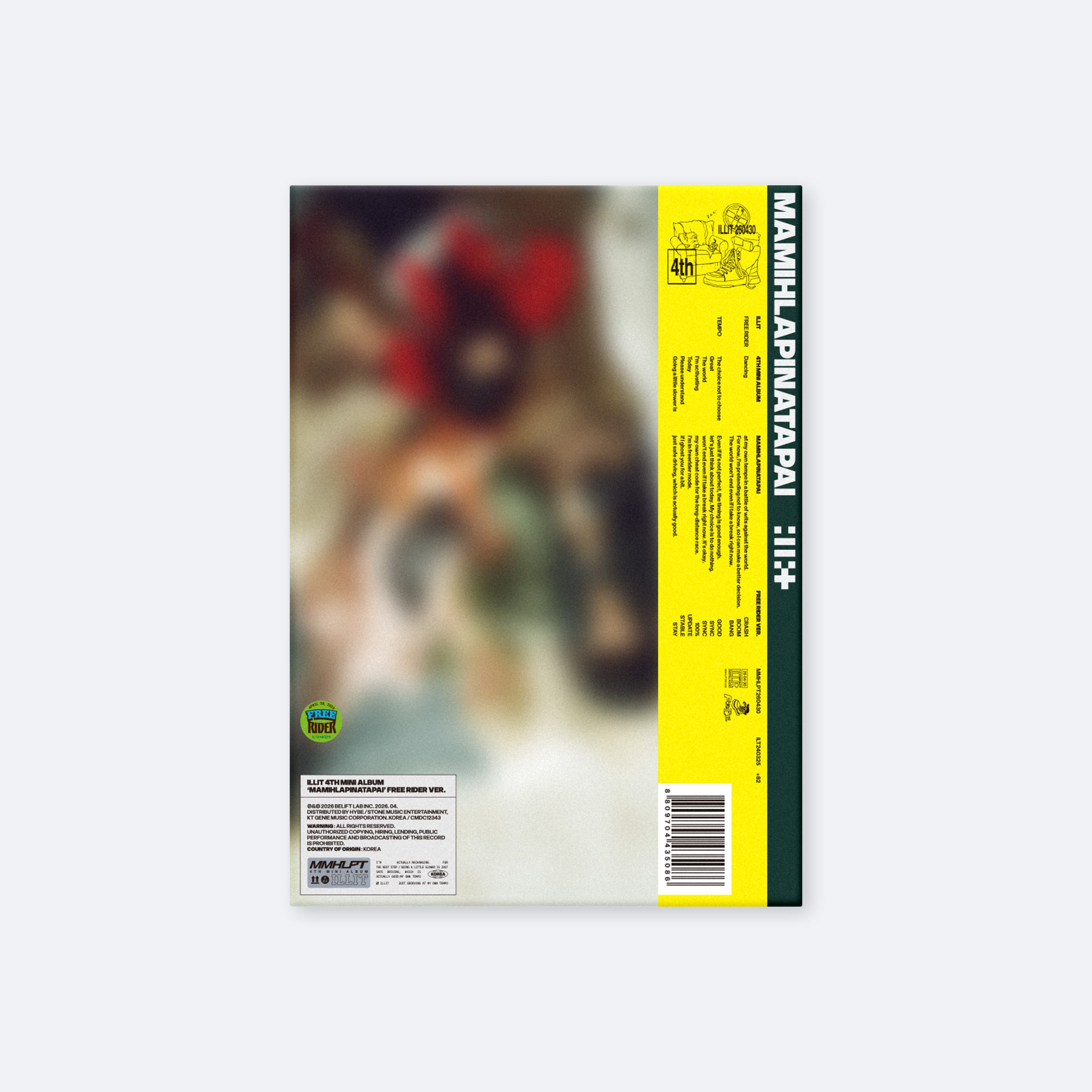 ILLIT MAMIHLAPINATAPAI (4th Mini Album) [3 versions set].