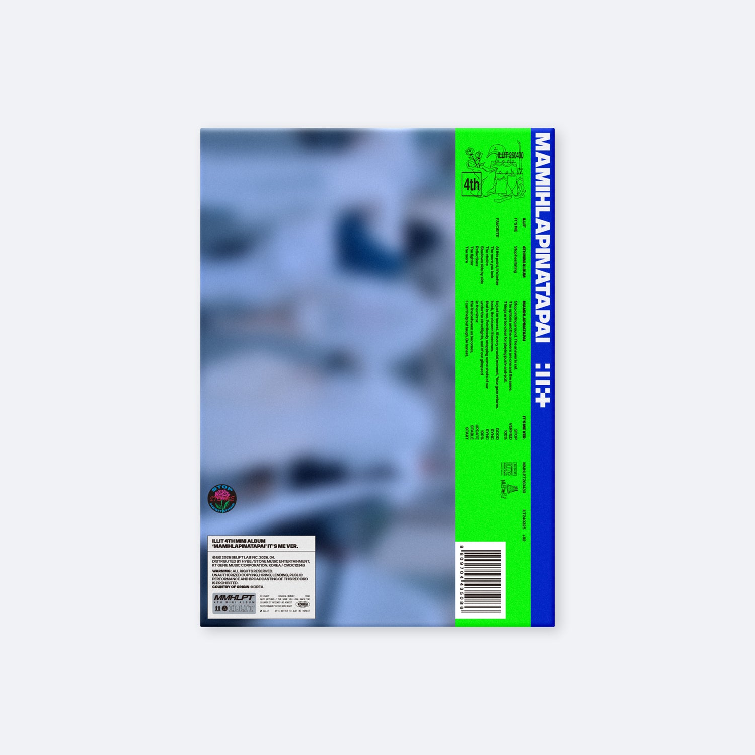 ILLIT MAMIHLAPINATAPAI (4th Mini Album) [3 versions set].