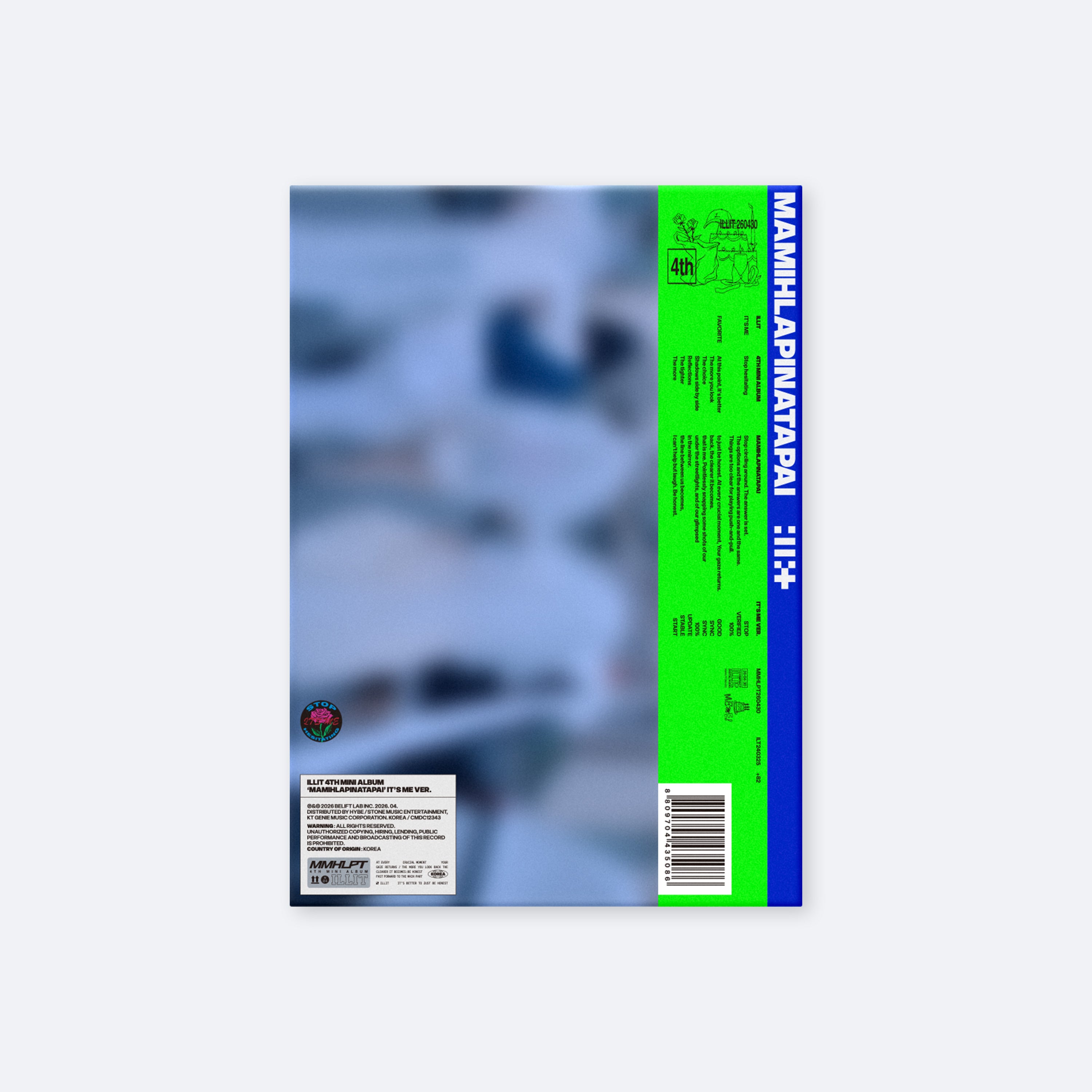 ILLIT MAMIHLAPINATAPAI (4th Mini Album) [3 versions set].