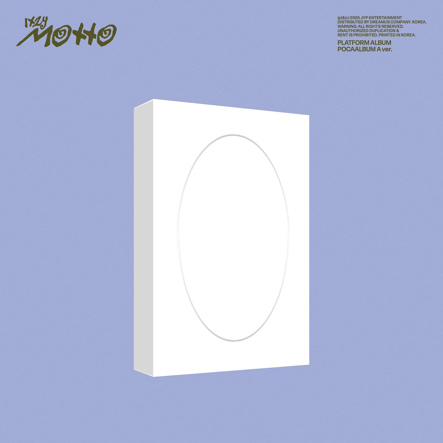 ITZY (있지) - Motto [POCAALBUM Ver. / 2 versions set]
